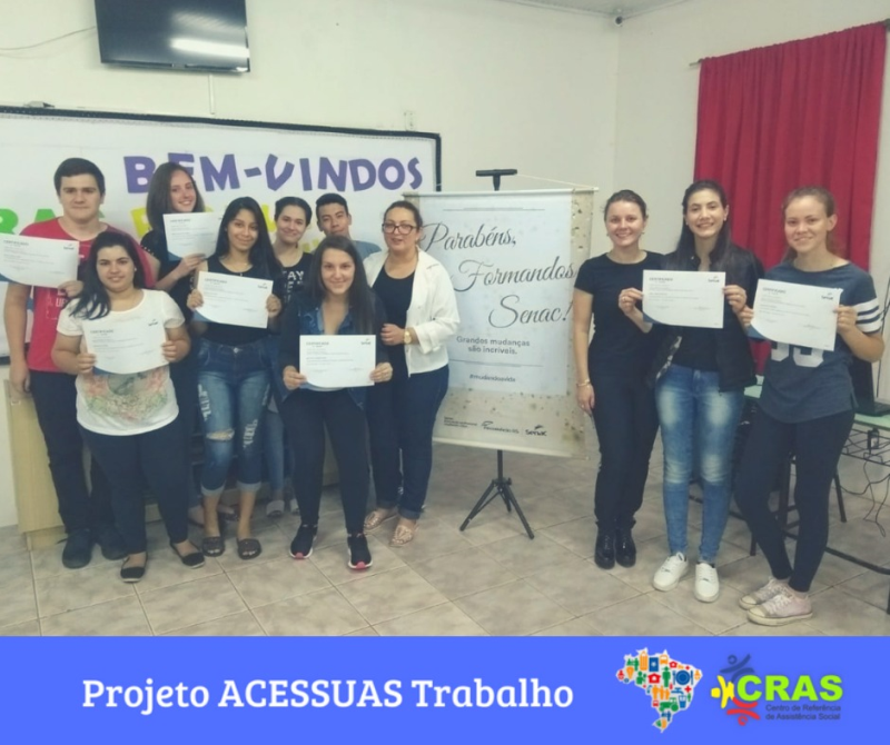 ENTREGA DE CERTIFICADOS AOS PARTICIPANTES DE OFICINA 
